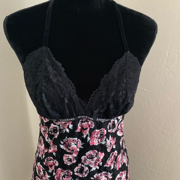 💥ONLY 1 LEFT💥 NWT BEBE FLORAL LACE LINGERIE - Picture 3 of 8